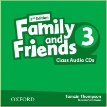 Family and Friends 2nd Edition 3 Class Audio CDs