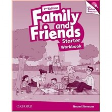 Family and Friends 2nd Edition Starter Workbook with Online Practice