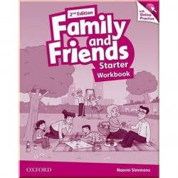 Family and Friends 2nd Edition Starter Workbook with Online Practice