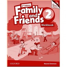 Family and Friends 2nd Edition 2 Workbook with Online Practice