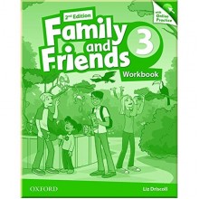 Family and Friends 2nd Edition 3 Workbook with Online Practice