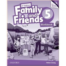 Family and Friends 2nd Edition 5 Workbook with Online Practice