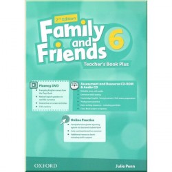 Family and Friends 2nd Edition 6 Teacher's Book Plus with Assessment and Resource CD-ROM and Audio CD
