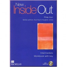 New Inside Out Intermediate Workbook with key and Audio CD