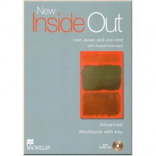 New Inside Out Advanced Workbook with key and Audio CD