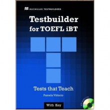 Testbuilder for TOEFL iBT with key and Audio CDs