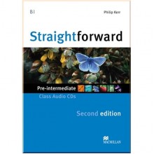 Straightforward Second Edition Pre-Intermediate Class Audio CDs