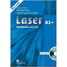 Laser 3rd Edition A1+ Workbook with key and audio CD