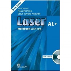 Laser 3rd Edition A1+ Workbook with key and audio CD