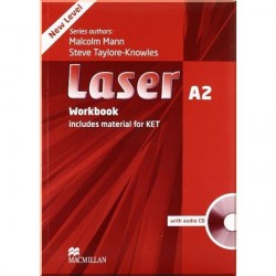 Laser 3rd Edition A2 Workbook without key with audio CD