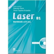 Laser 3rd Edition B1 Workbook with key and audio CD