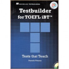 Testbuilder for TOEFL iBT with key and Audio CDs and Macmillan Practice Online