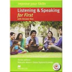 Improve your Skills: Listening and Speaking for First with answer key, Audio CDs and Macmillan Practice Online