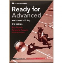 Ready for Advanced 3rd Edition Workbook with key and Audio CD
