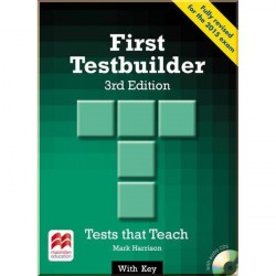 First Testbuilder 3rd Edition with key and Audio CDs