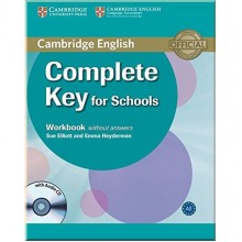 Complete Key for Schools Workbook without answers with Audio CD
