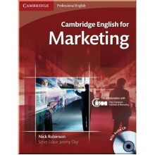 Cambridge English for Marketing with Audio CDs