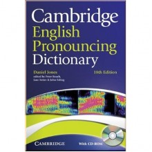 Cambridge English Pronouncing Dictionary 18th Edition with CD-ROM