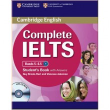 Complete IELTS Bands 5-6.5 Student's Book with answers and CD-ROM