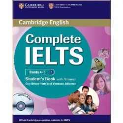 Complete IELTS Bands 4-5 Student's Book with answers and CD-ROM