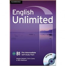 English Unlimited Pre-Intermediate Self-study Pack (Workbook with DVD-ROM)