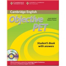 Objective PET Second Edition Student's Book with answers and CD-ROM