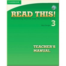 Read This! 3 Teacher's Manual with Audio CD