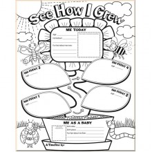 Graphic Organizer Posters: See How I Grew