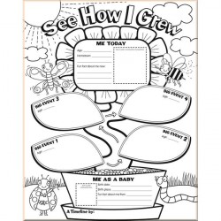 Graphic Organizer Posters: See How I Grew