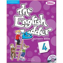 The English Ladder 4 Activity Book with Songs Audio CD