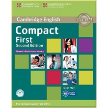 Compact First Second Edition Student's Book without answers with CD-ROM