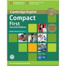 Compact First Second Edition Student's Book with answers and CD-ROM and Class CDs