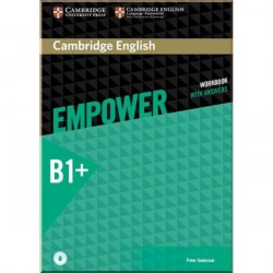 Cambridge English Empower B1+ Intermediate Workbook with Answers and Downloadable Audio