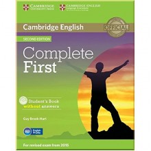 Complete First Second Edition Student's Book without answers with CD-ROM