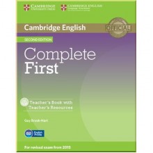 Complete First Second Edition Teacher's Book with Teacher's Resources CD-ROM