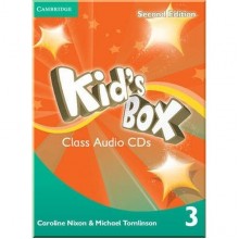 Kid's Box Second Edition 3 Class Audio CDs