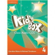 Kid's Box Second Edition 4 Class Audio CDs