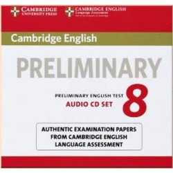 Cambridge English: Preliminary 8 Audio CD Set