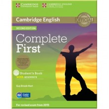 Complete First Second Edition Student's Book with answers and CD-ROM and Class Audio CDs