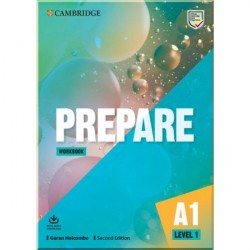 Cambridge English Prepare! Second Edition 1 Workbook with Audio Download