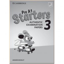 Cambridge English Starters 3 for Revised Exam from 2018 Answer Booklet