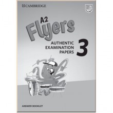 Cambridge English Flyers 3 for Revised Exam from 2018 Answer Booklet