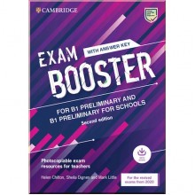 Exam Booster for Preliminary and Preliminary for Schools Second Edition with answer key (for the revised exams 2020)