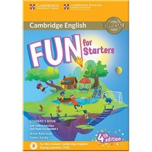 Fun for Starters 4th Edition Student's Book with Downloadable Audio, Online Activities and Home Fun Booklet
