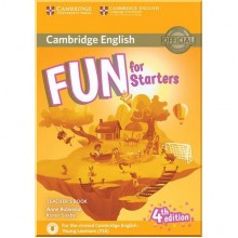 Fun for Starters 4th Edition Teacher's Book with Downloadable Audio