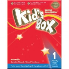 Kid's Box Updated Second Edition 1 Activity Book with Online Resources
