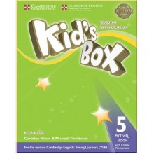 Kid's Box Updated Second Edition 5 Activity Book with Online Resources