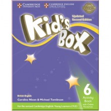 Kid's Box Updated Second Edition 6 Activity Book with Online Resources