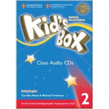 Kid's Box Updated Second Edition 2 Class Audio CDs