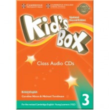 Kid's Box Updated Second Edition 3 Class Audio CDs